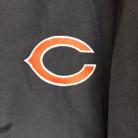 NFL Chicago Bears Reebok Parka Jacket With Matching Beanie Included - Picture 10 of 14